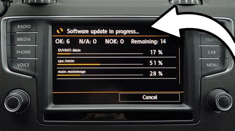 Here your current version will be displayed. . Vw mib2 software update